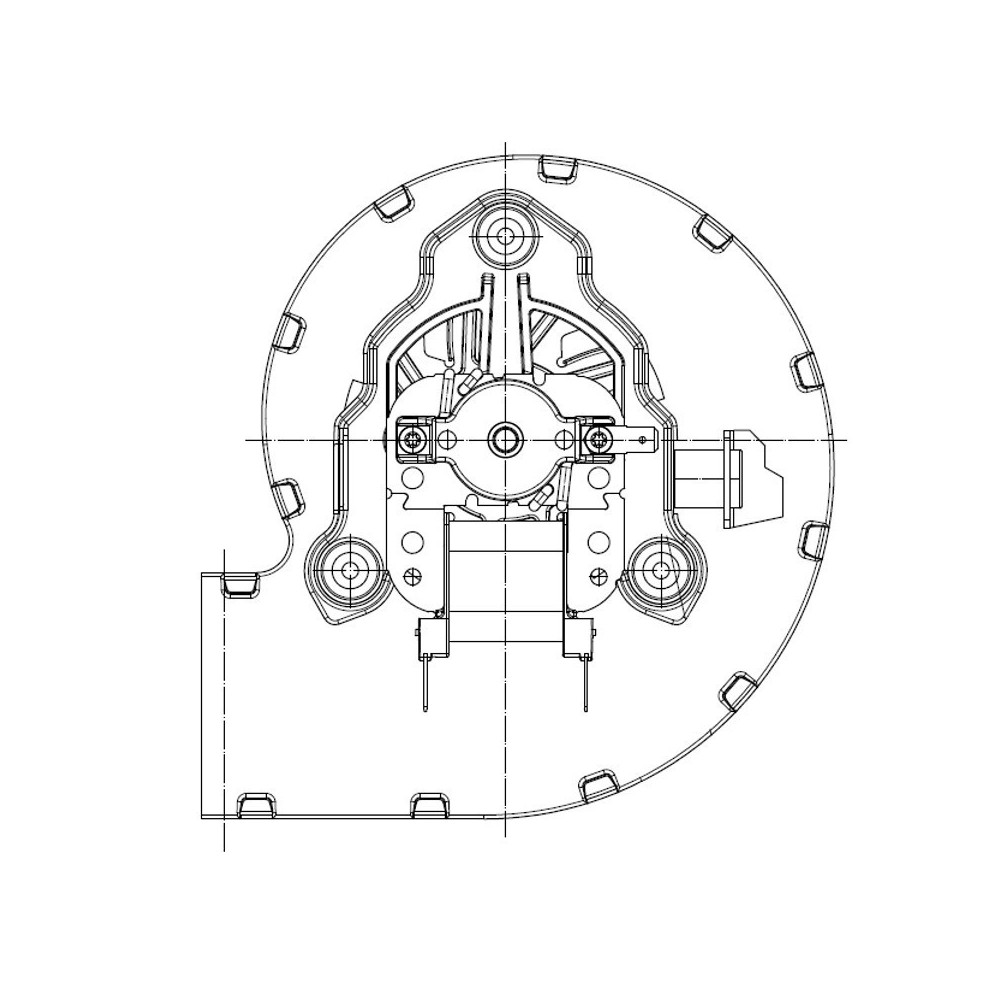 Ventilatore centrifugo RLA108/4200A82-3030LH