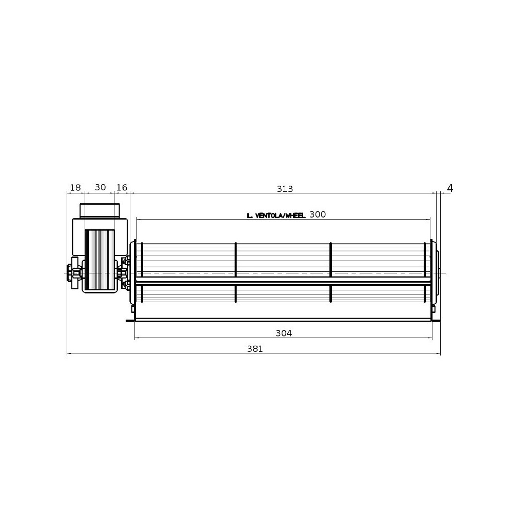 Ventilatore tangenziale FERGAS 117224