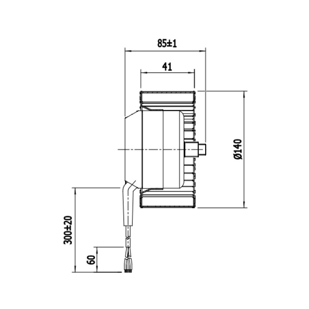 Ventilatore centrifugo M15 91923 CLF