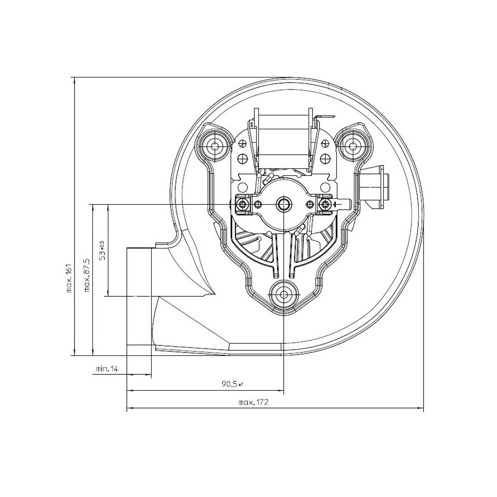 Estrattore fumi RLG108/4200A29