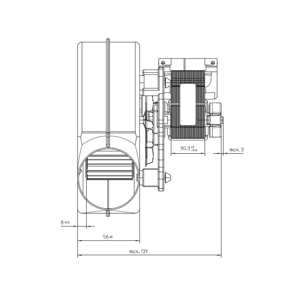 Estrattore fumi RLG108/4200A29