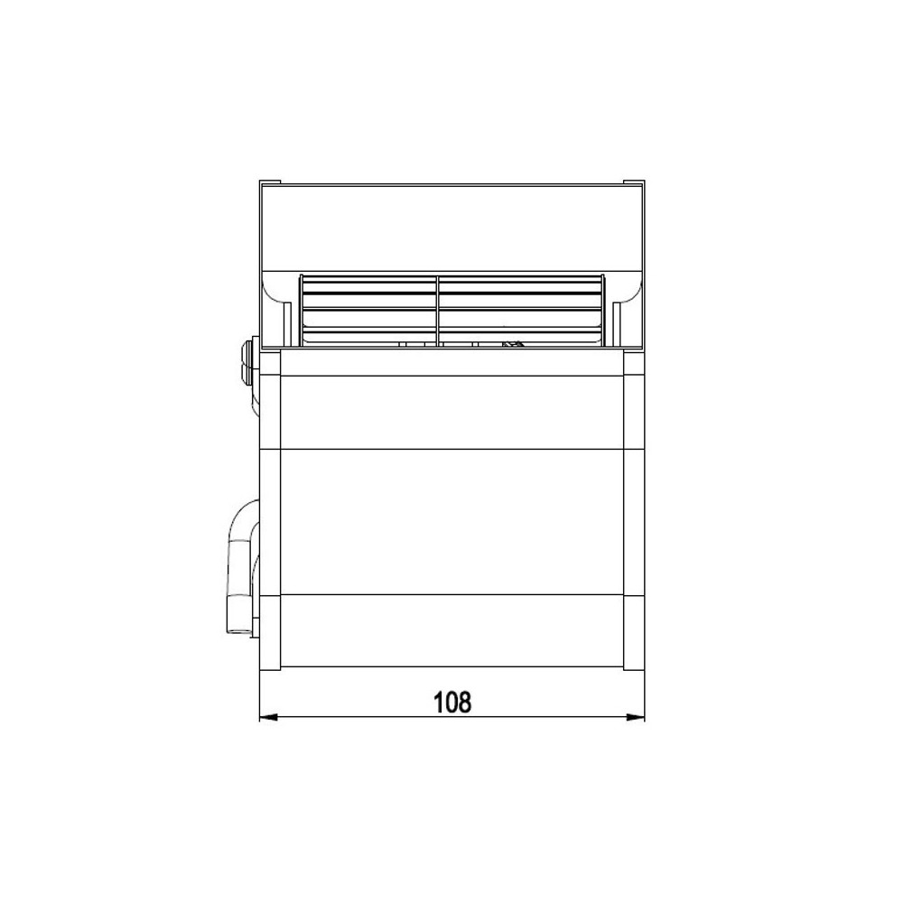 Ventilatore centrifugo D2E097-CH85-02