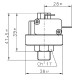Pressostato 2 - 6 bar XP110 1/8