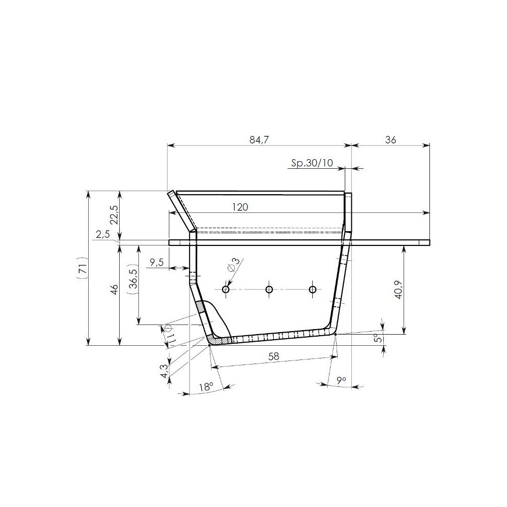 Braciere Ecoteck - Ravelli 57000