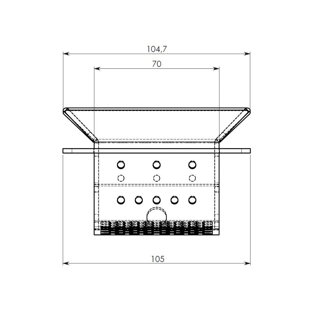 Braciere Ecoteck - Ravelli 57000