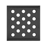 Griglia in ghisa per camini 16x16 cm