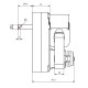 Motore girarrosto K9171150 - 2 rpm - 23 Watt