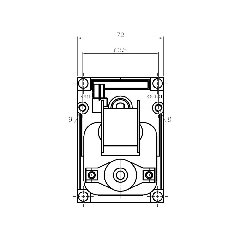 Motore girarrosto K9177312 - 5 rpm - 50 Watt