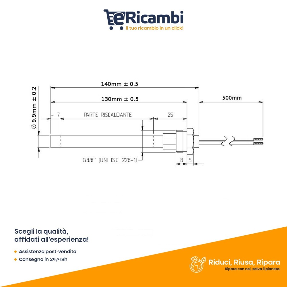 Resistenza 270 Watt - HT62647