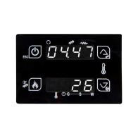 Tastiera display CP110_GLASS per schede di controllo TIEMME